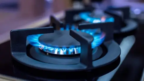 Gas range burner - gas emergency warning signs