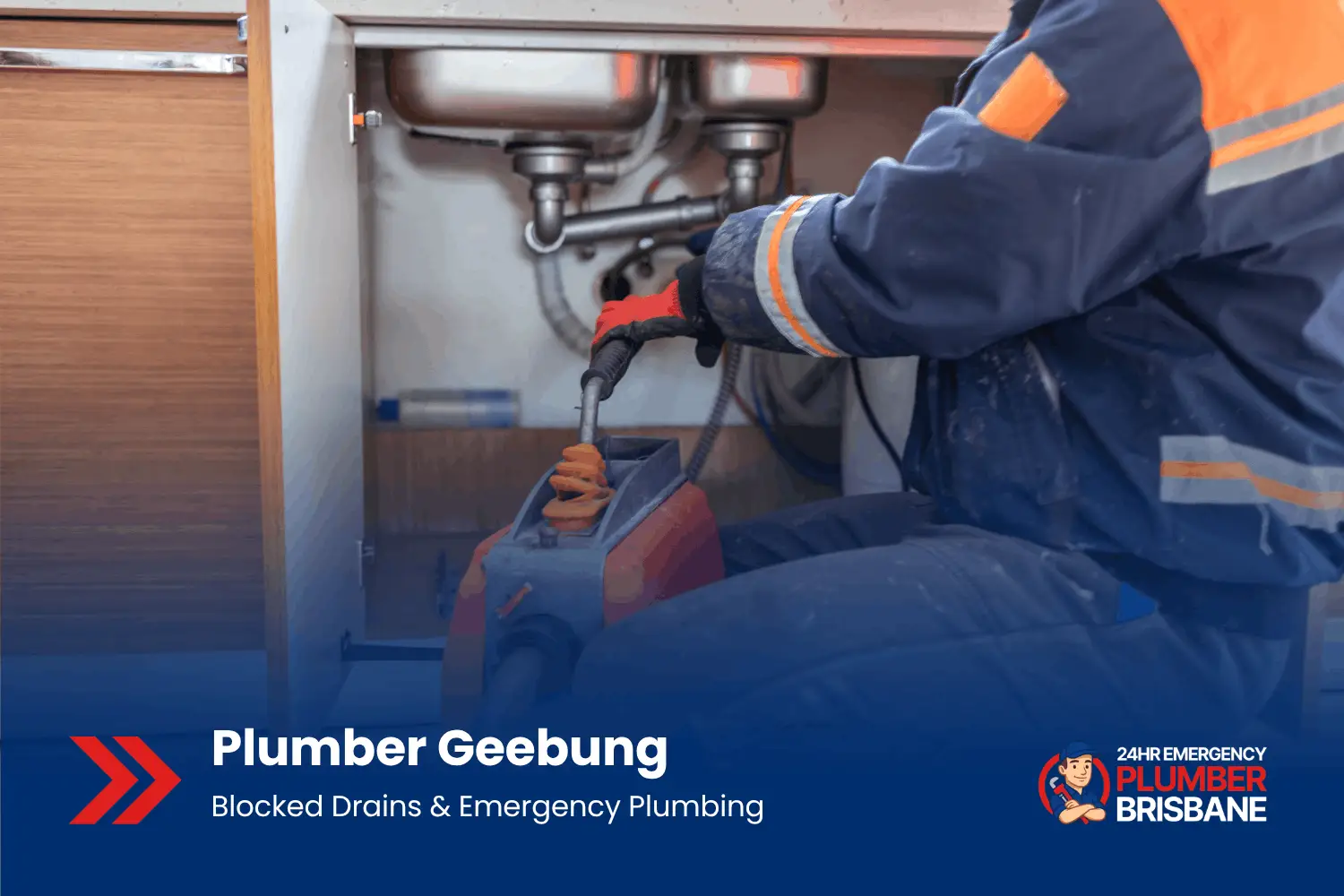 Local emergency plumber servicing Geebung from a nearby Geebung base